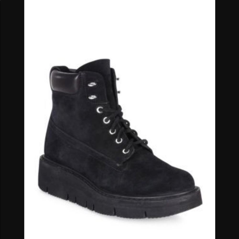Rag & Bone suede lace up boots
